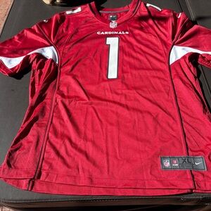 Men's Kyler Murray Nike On-Field Arizona Cardinals Red NFL Jersey Size XL